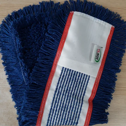 Kat Kesik Mop - Mavi (Pamuk) 40 cm.