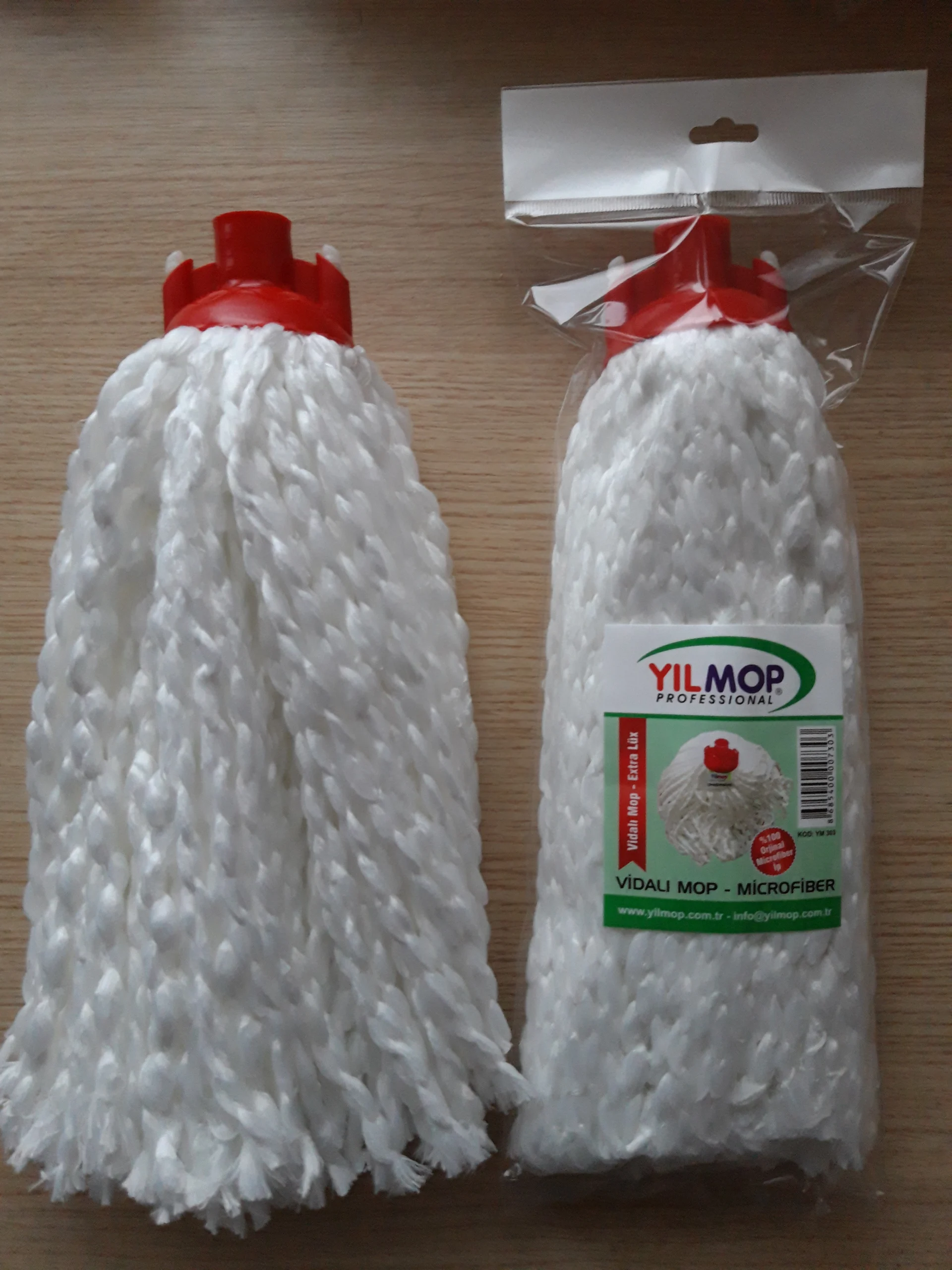 Vidalı Mop - MİKROFİBER