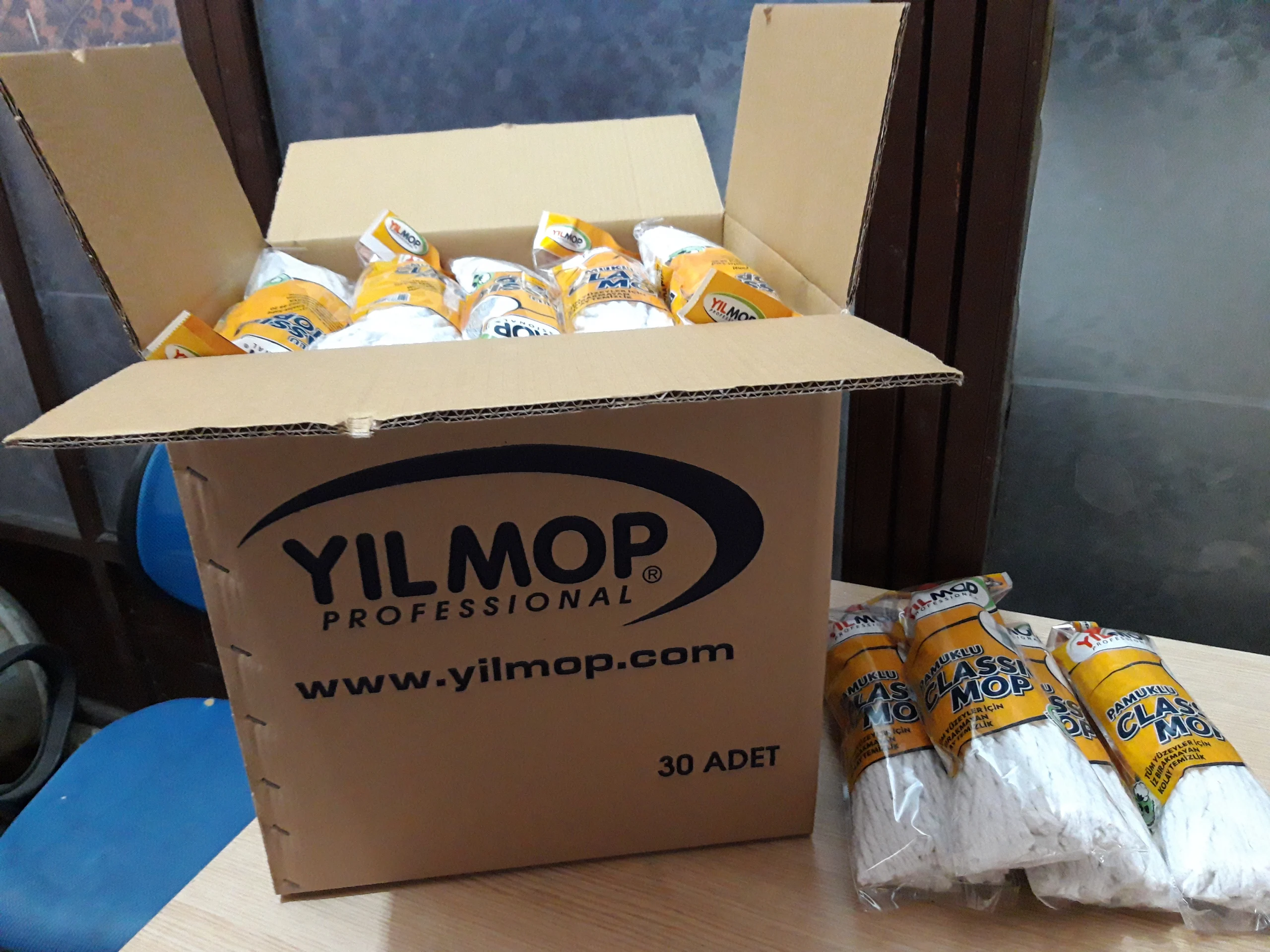 Vidalı Mop - Pamuk İp - JUMBO