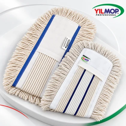 Yılmop katkesik ve hastane tipi nemli mop başlıkları